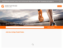 Tablet Screenshot of goetzfried.com